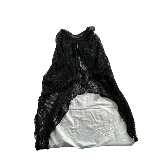 Lulus Clothing Co Crochet Fairy Goth Witchy Shawl Wrap - Picture 4 of 11